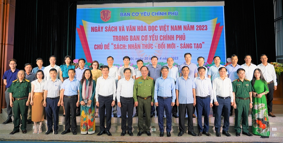 Ngày sách và Văn hóa đọc Việt Nam năm 2023 trong Ban Cơ yếu Chính phủ